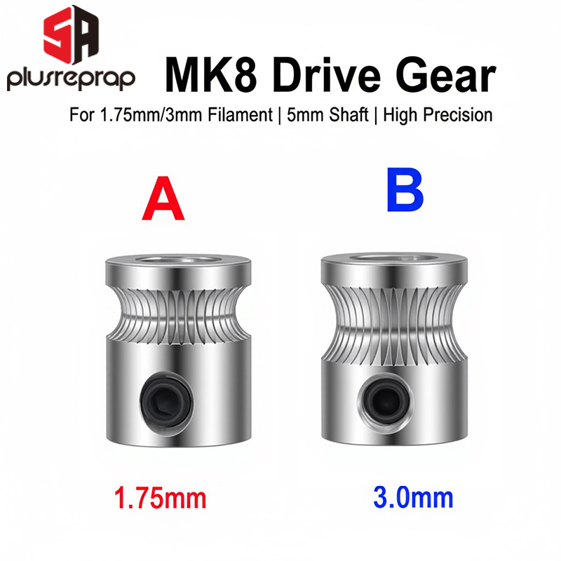 1PC MK8 Drive Gear for 1.75mm  - 3D Printing Industry ulasan dan harga