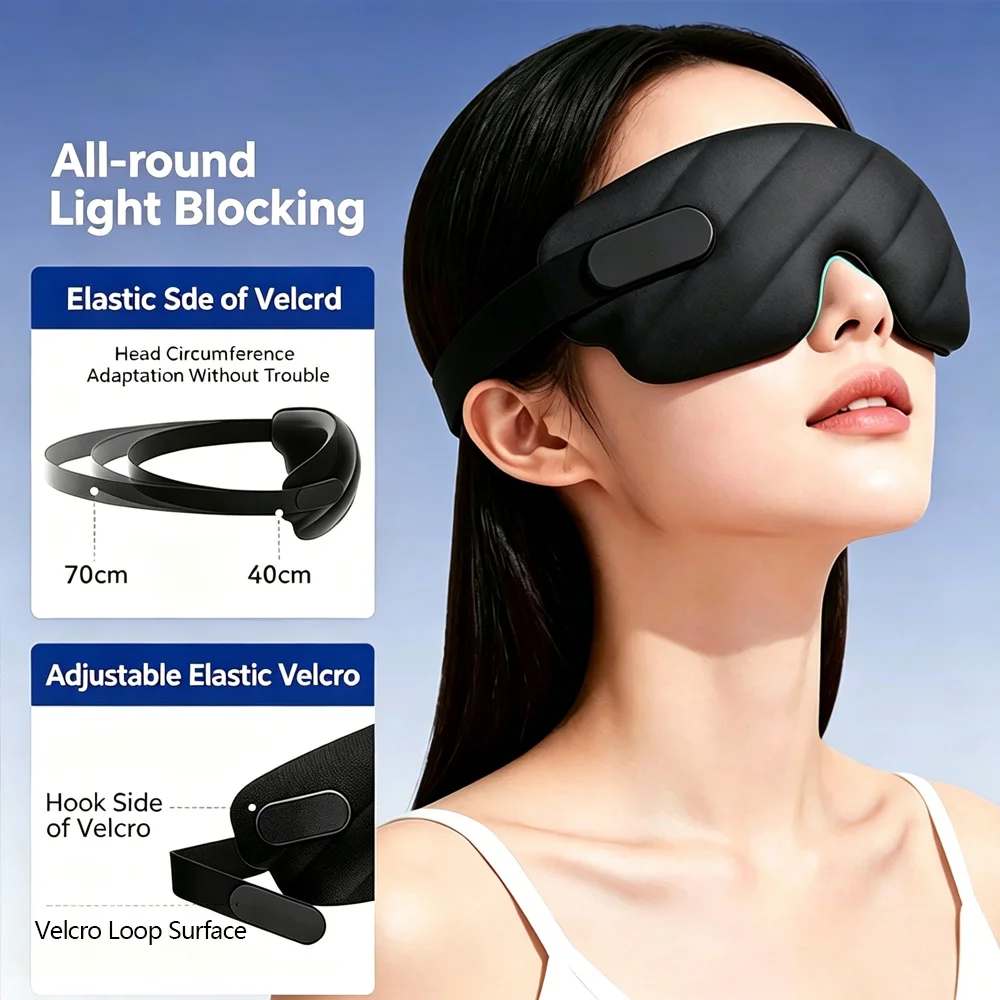 3D Sleep Mask Contoured Cup Bl - 3D Printing Mask ulasan dan harga