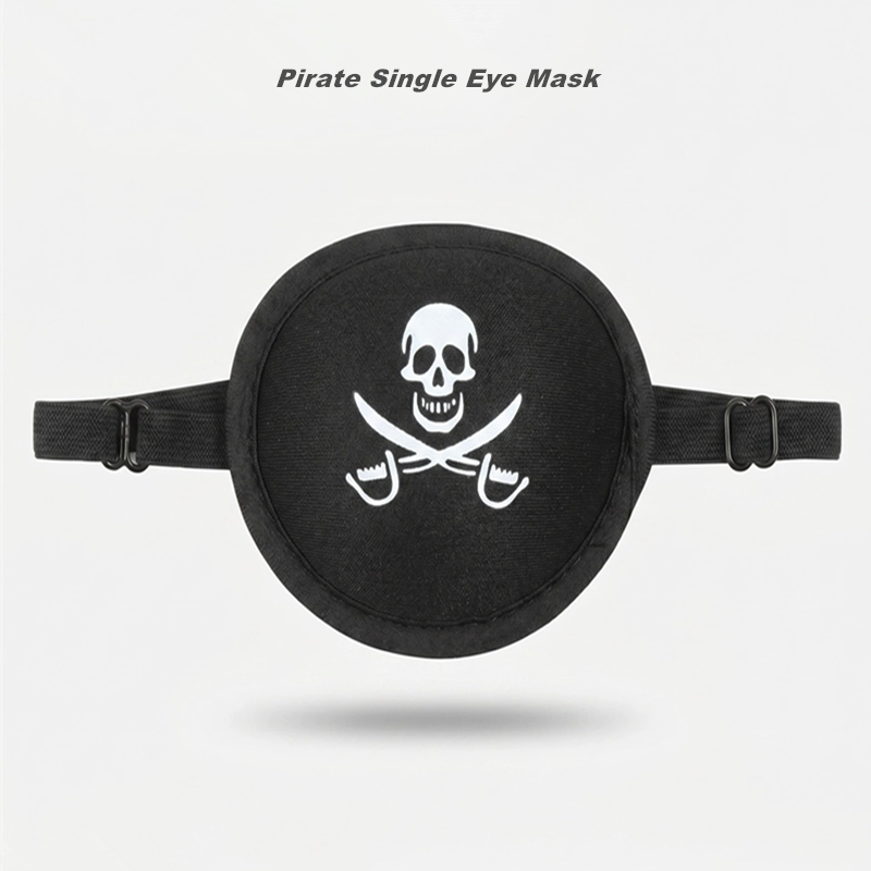 Pirate Style 3D Single-Eye Eye - 3D Printing Mask ulasan dan harga