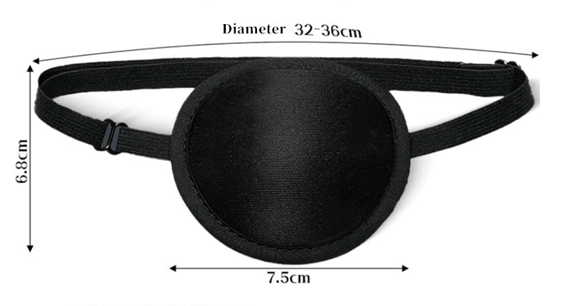Pirate Style 3D Single-Eye Eye - 3D Printing Mask ulasan dan harga