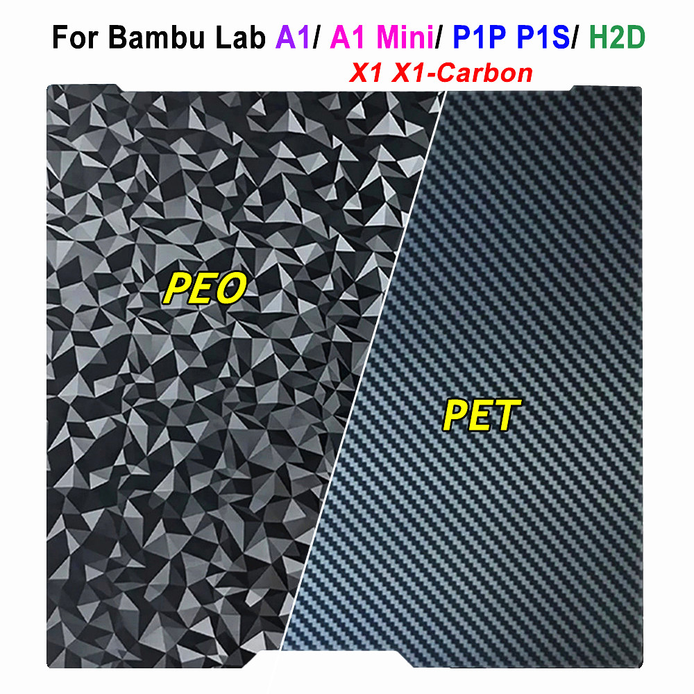 PET PEO Sheet for Bambu Lab A1 - 3D Printing Bambu Lab ulasan dan harga