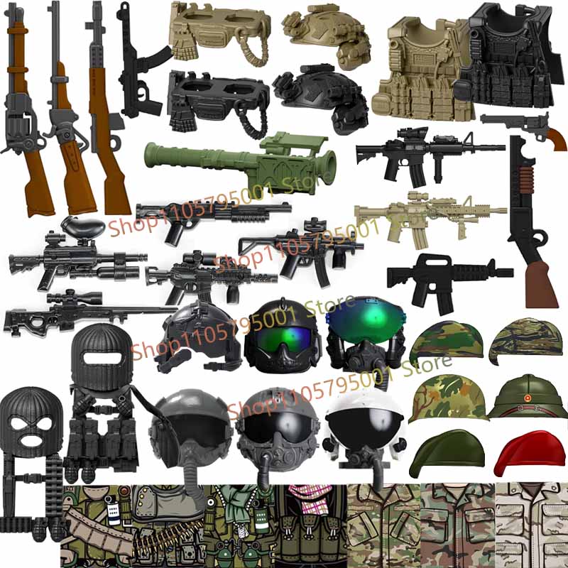 Military US Soldiers Figures B - 3D Printing Lego Bricks ulasan dan harga
