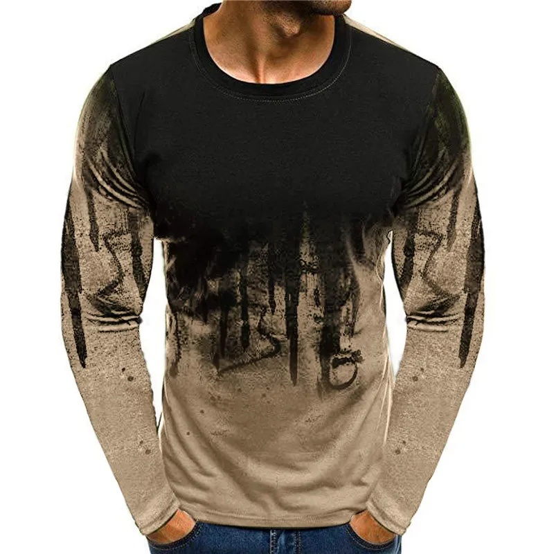 2026 New Autumn and Winter Men - 3D Printing Custom ulasan dan harga