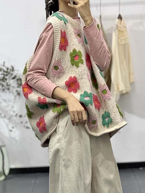Cute 3D Print Knitted Vest Loo - 3D Printing Nylon ulasan dan harga