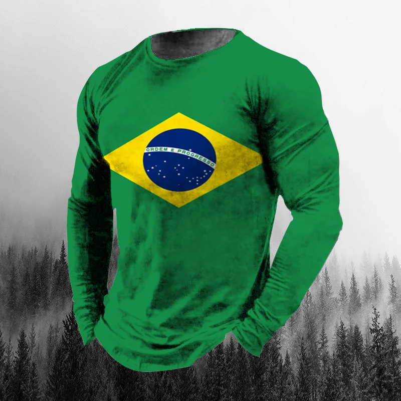 Vintage Brazilian Flag 3D Prin - 3D Printing Custom ulasan dan harga