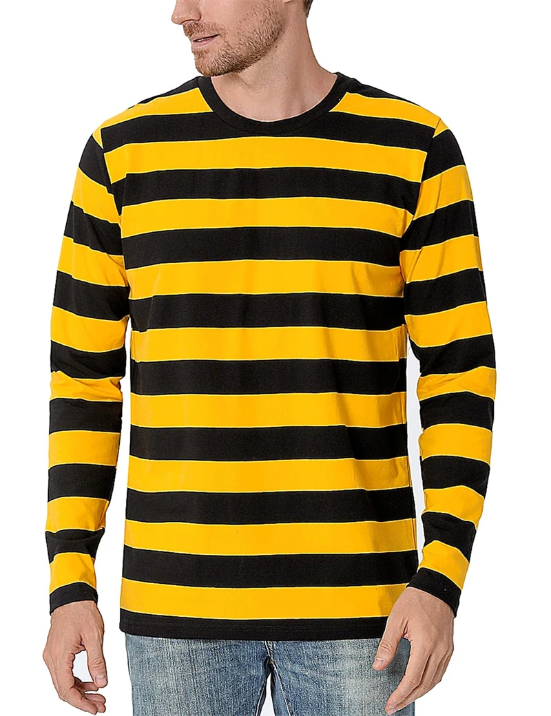 Fashion Contrast Stripe 3D Pri - 3D Printing Custom ulasan dan harga